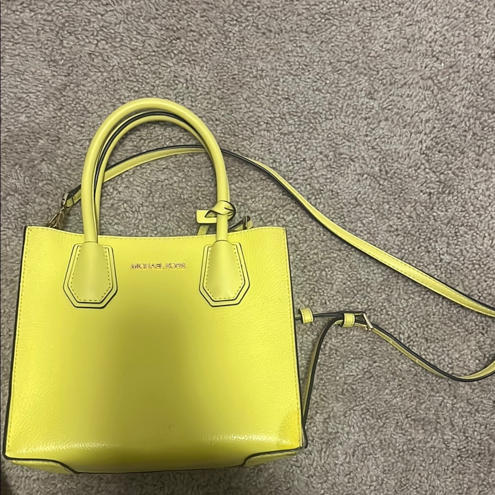 Michael Kors Lemon Satchel Bag